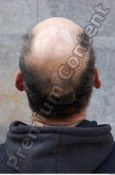 Hair Man White Slim Bald